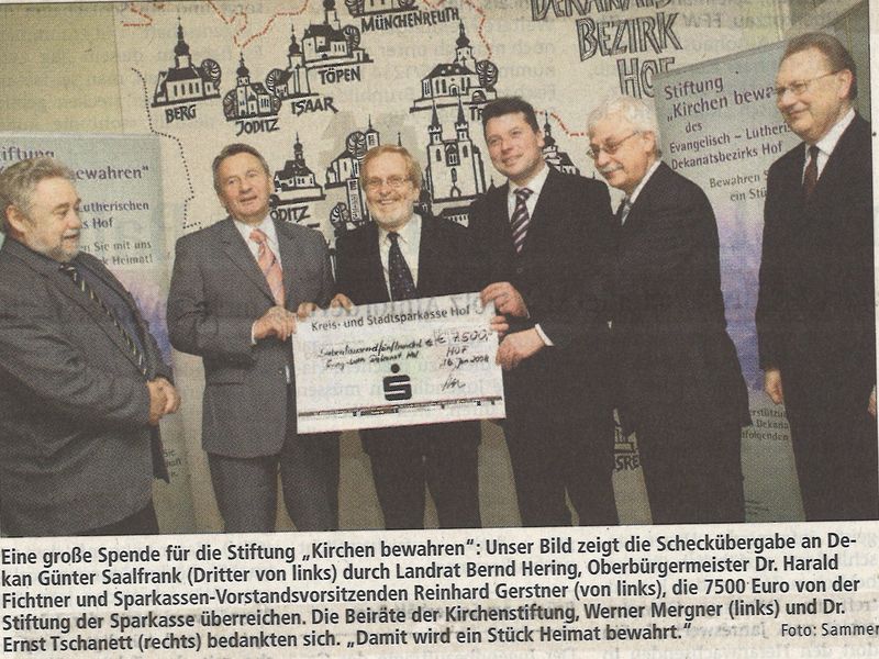 Hofer Anzeiger, 19. Januar 2008