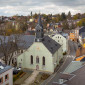 Luftaufnahme Hospitalkirche
